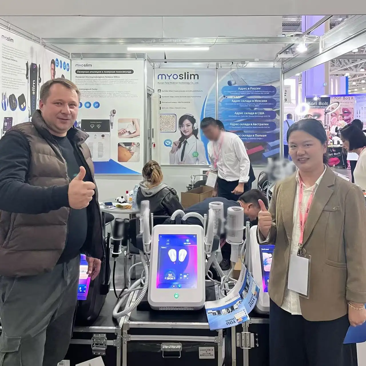 EMS 2-in-1 Body Shaping Magnetic Muscle Shaping Effective Muscle Building And Fat Reducing Roller Design Shaping Firm Skin