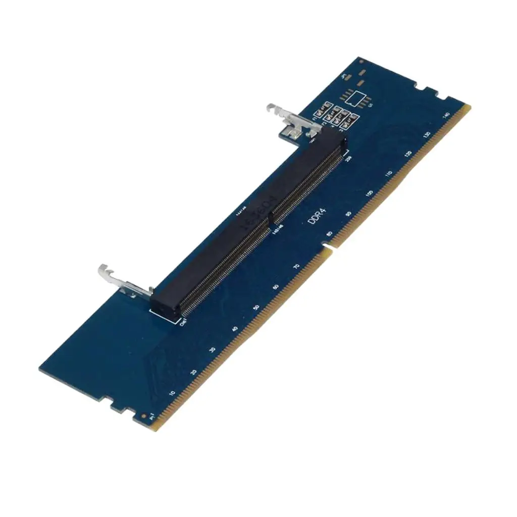 Laptop SO-DIMM Adapter Card DDR4 RAM Memory Converter Durable Board for Desktop Computer Memory Upgrade