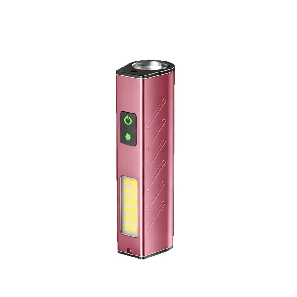 Multifunctional Small LED Flashlight Strong Magnetic Handy Work Torch for Checking Repair Outdoor Working Conditions