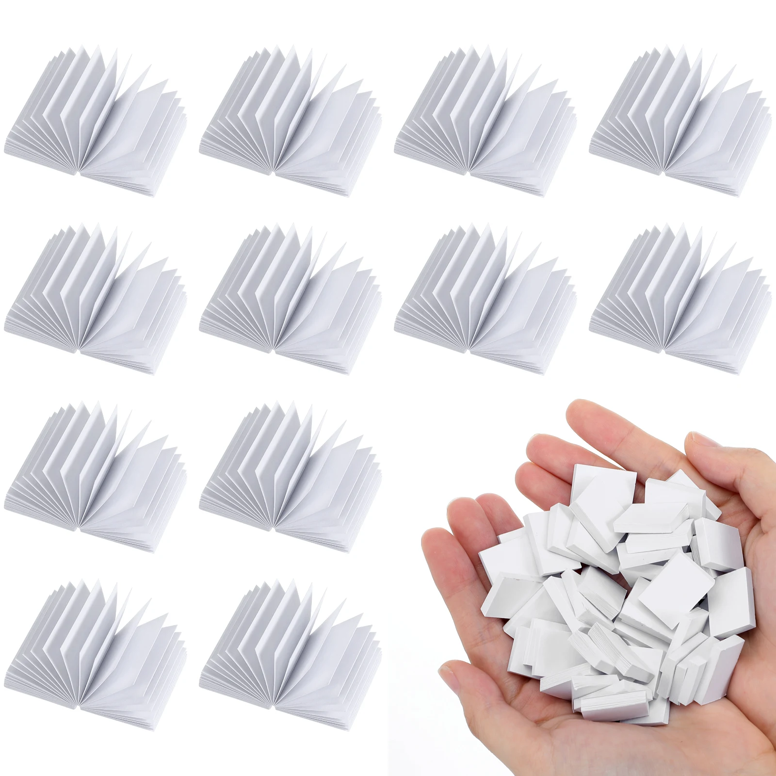 50 Pcs Miniature Books For Dollhouse Abundant Quantity Small Space Easy Store Display Mini Books For Kids Crafts