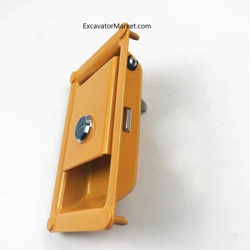 For excavator Excavator accessories for Hitachi ZAX side door lock side cover lock hydraulic pump door lock