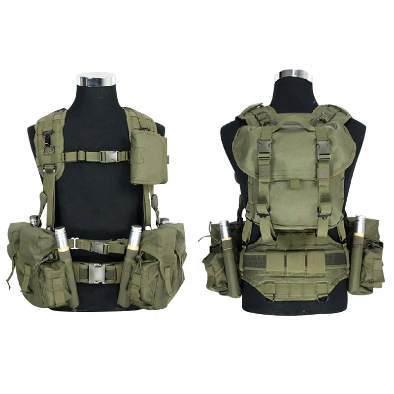 Fan di caccia russo forze speciali Smersh gilet da caccia con equipaggiamento tattico gilet da caccia leggero e traspirante regolabile all\'aperto