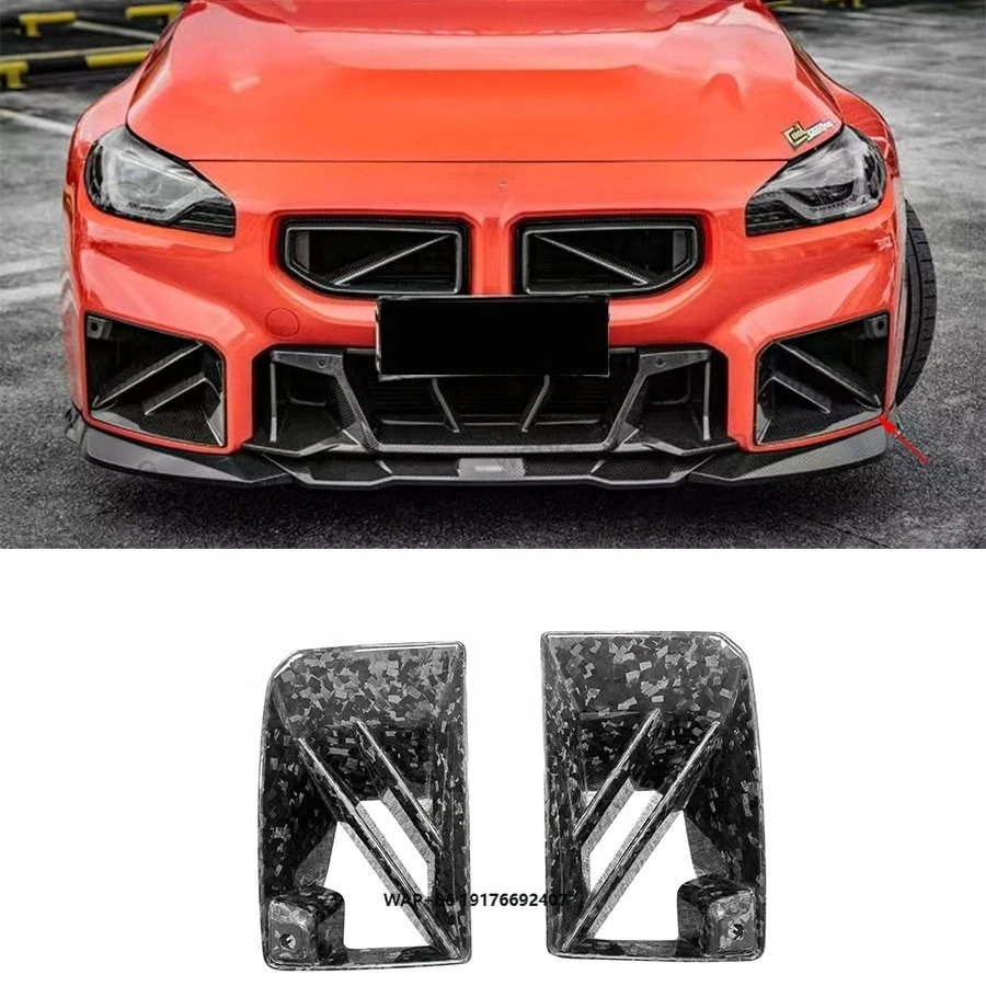 

Carbon Fiber Front Air Intake Vent forBMW G87 M2 Coupe 2023+ Front Bumper Vents Cover Replacement Car Bodykit