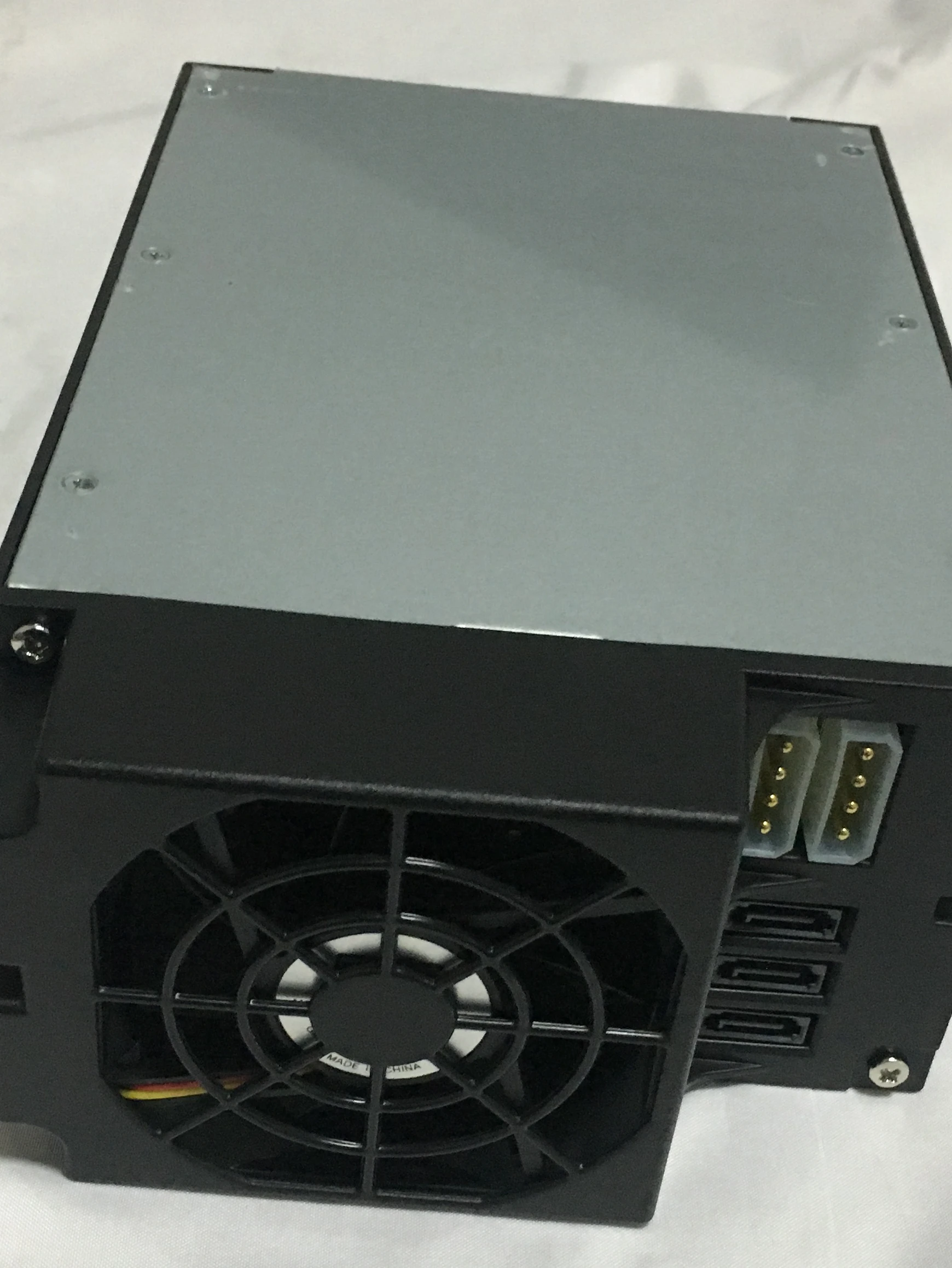 قفص محرك الأقراص الصلبة القابل للتبديل الساخن وحدة توسيع محرك الأقراص الضوئية مع لوحة خلفية ، الحالة 2 ، 3 بت ، المدمج في هوائي توهج المجموعة السوداء #3