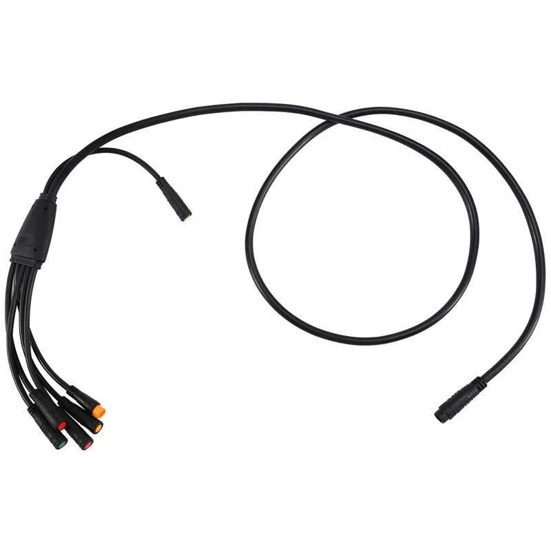 

A06F-Extension Cable For Julet Ebike 1T6 Waterproof Cable 9 Pins Electric Bicycle Connectors For Throttle,Brake Display