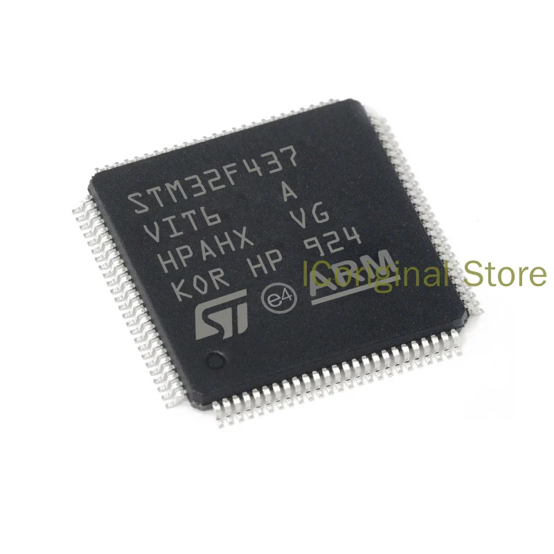 

Original STM chip STM32F437VIT6 Encapsulation LQFP-100 single chip MCU microcontroller chip IC original spot VIT6 LQFP100