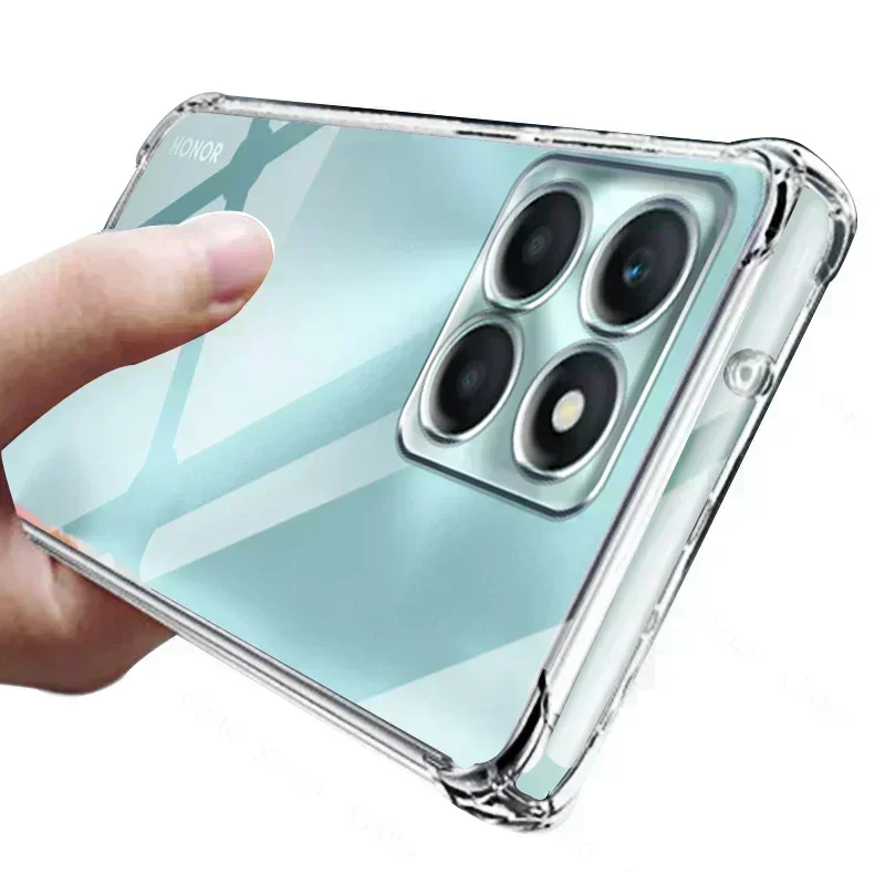 เคสใสบนหัวเว่ย Honor X6a เคส TPU เนื้อนิ่มบางบางแบบซิลิโคน X8a X9a X8 X7 X5 X9 5G 4G