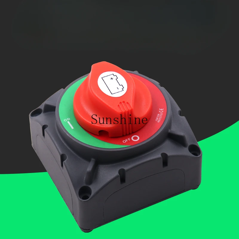 RV yacht accessories high current switch 12V24V battery total power supply twist switch 2500A