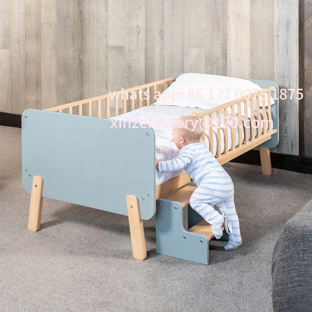 

Настраиваемая высококачественная современная фабричная кровать-трансформер из натурального массива дерева для детей и малышей, прочная, компактная