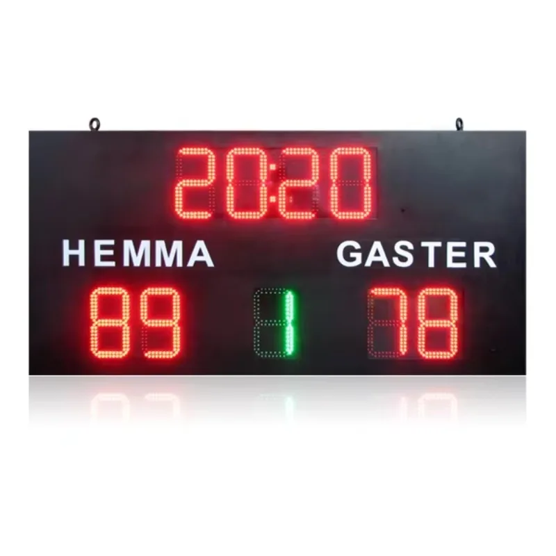 ป้ายคะแนนดิจิตอลสำหรับบาสเกตบอล แฮนด์บอล วอลเลย์บอล ป้ายคะแนนแบบตั้งพื้น ป้ายคะแนนสำหรับใช้งานกลางแจ้งและในร่ม ใช้ได้กับทุกประเภท