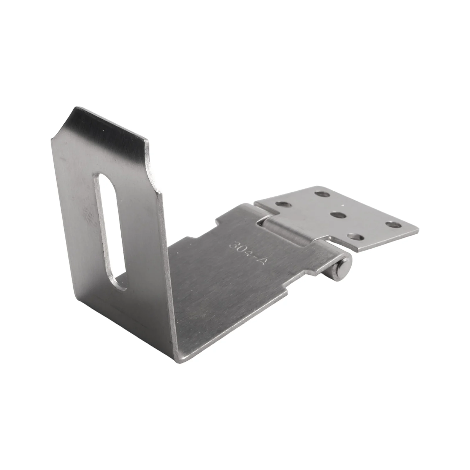 

Высококачественная новая дверная защелка-замок из нержавеющей стали, серебристая, для повышения безопасности