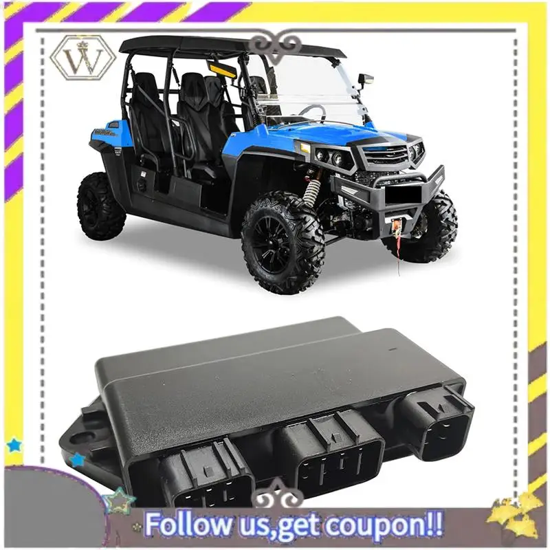 

ABXV-CDI Module Box Ignition For HISUN ATV UTV 400 500 700 33200-115-0000 33200-055-0000