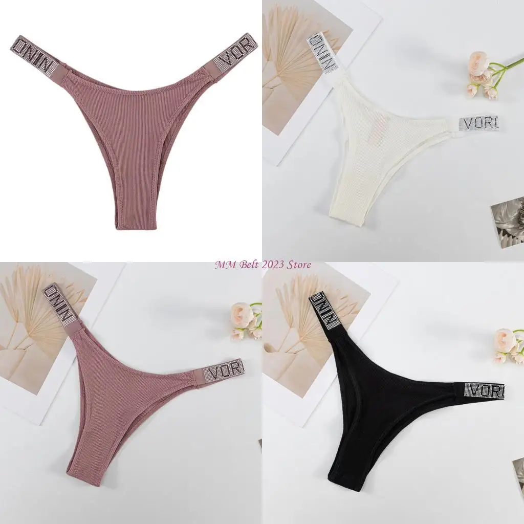 49ME Seamlesses Thongs for Women No Show Thong Low Waist G-String Panties Underwear
