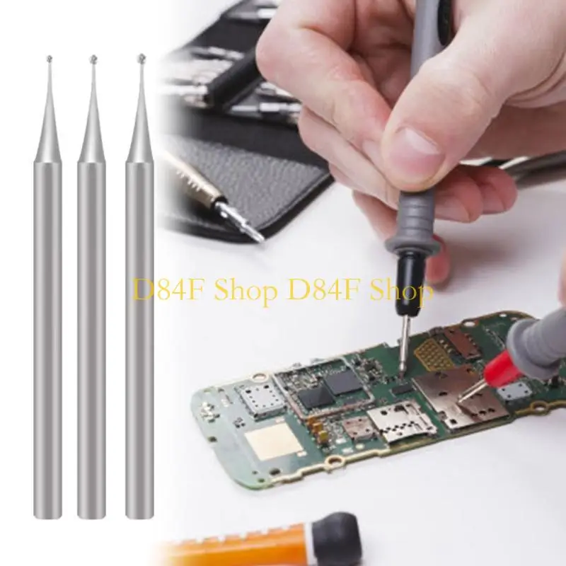 Pontas caneta moagem D84F 0,3 mm 0,4 mm 0,5 mm Broca Caneta moagem para placa principal Broca