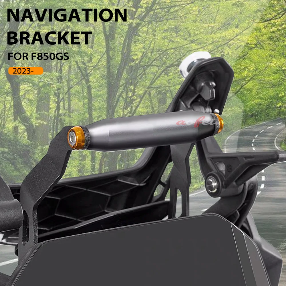 F850GS 2023+ Motorcycle Accessories Mobile Phone Navigation Mounting Bracket GPS For BMW F850GS ADV  F750GS ADV2019-2023