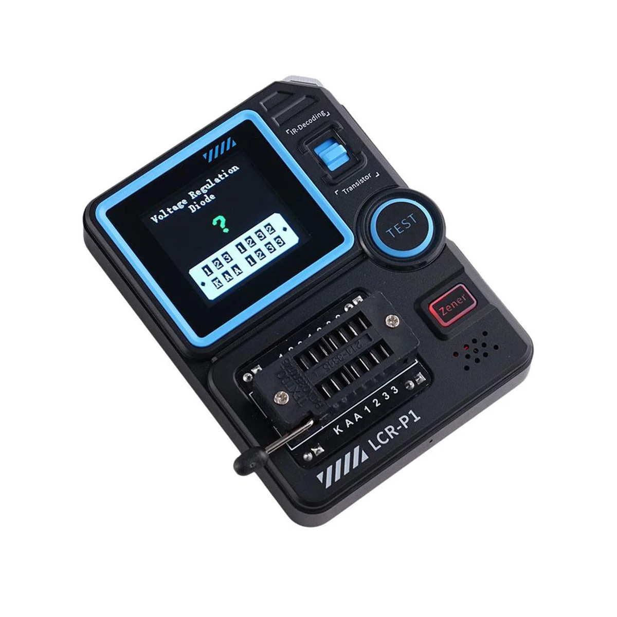 AA91 LCR-P1 Transistor Tester Diode Triode Capaciteit Weerstand JFET, ESR LCR Meter Meter Tester Multifunctionele MOSFET IGBT