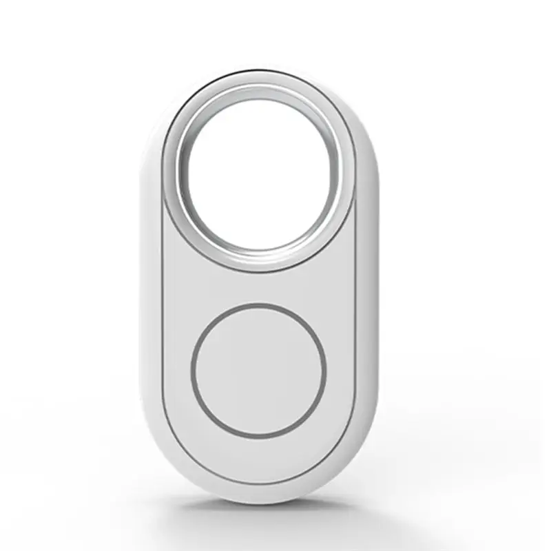 ABZZ-Sound Fast Locator GPS Tracker 4PCS Smart Tag Anti-Loss Alert For Pets& Children For Google Find Hub Compatible White