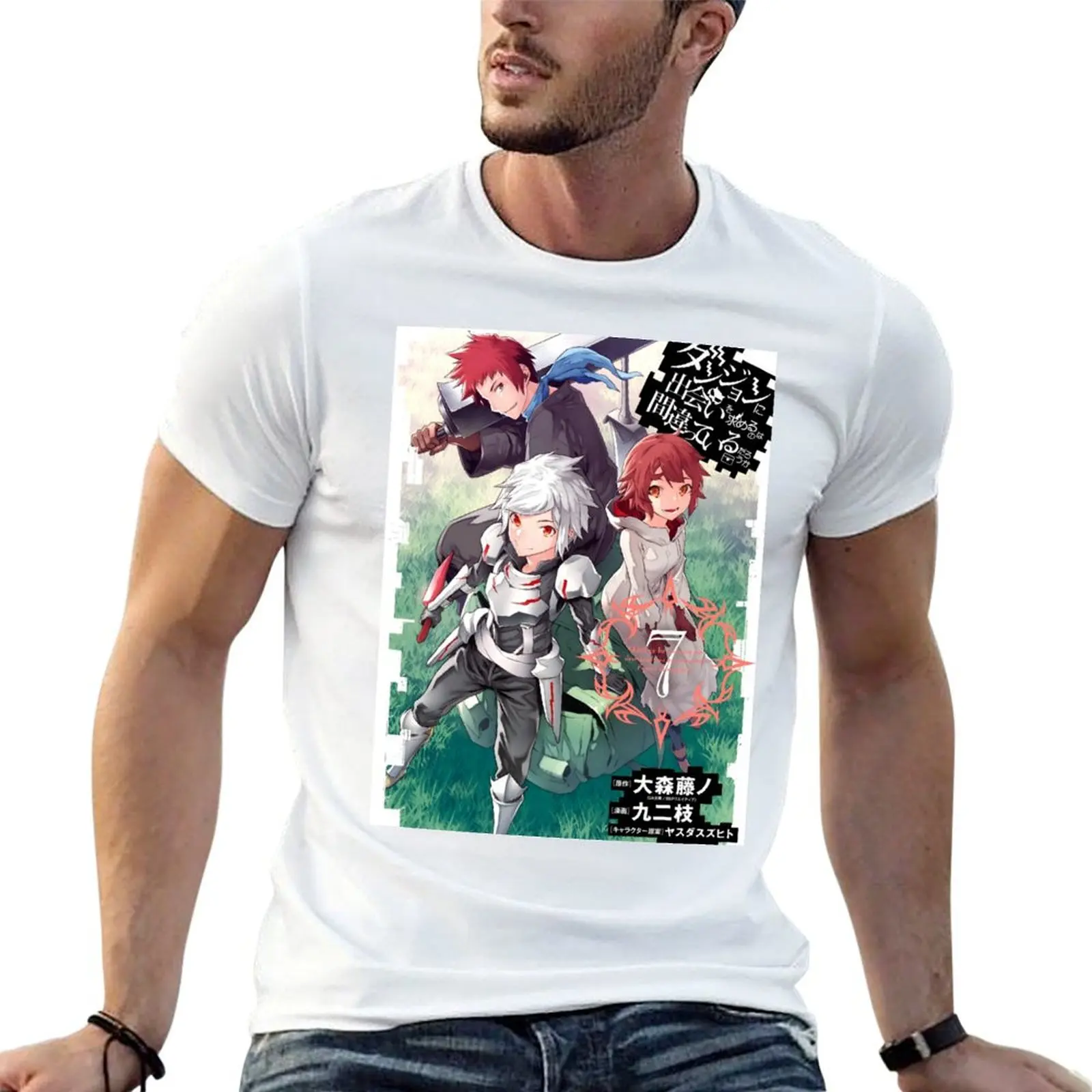 

Danmachi T-Shirt graphic t shirts for man t shirts with prints T-Shirt