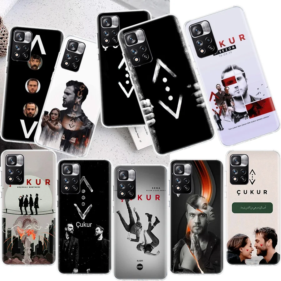 Turkish TV Series Cukur Phone Case For Xiaomi X3 X4 F4 GT NFC X5 X6 Pro 5G M3 M4 M5 M5S Mi F6 F5 F3 F2 F1 Cover Soft T