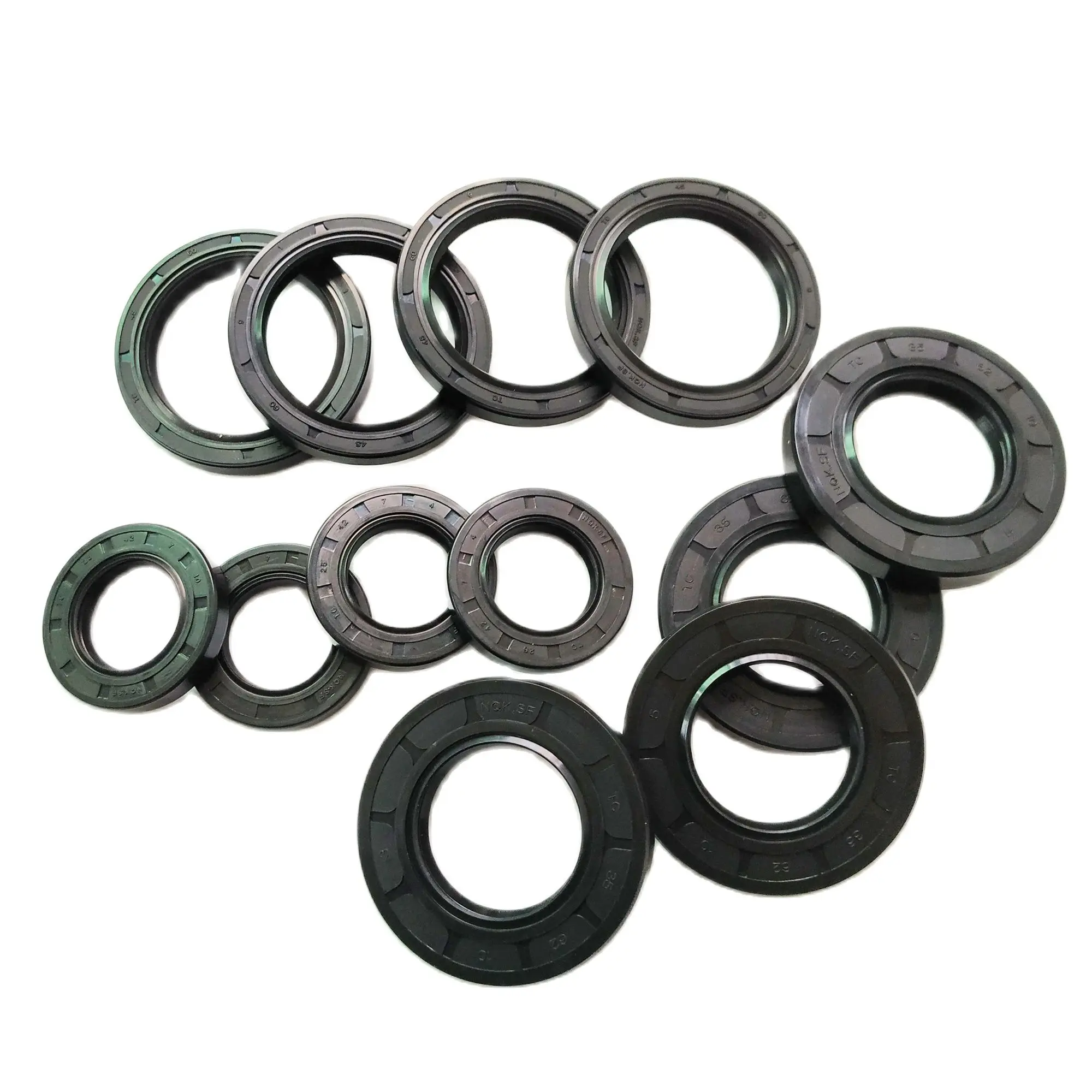 1 2 3 4 5PCS 20X25X5 20X26X4 20X27X5 20X28X8 20X30X9 20X31X7 20X32X5MM NBR Shaft Skeleton Oil Seal TC Nitrile Rubber Ring Gasket