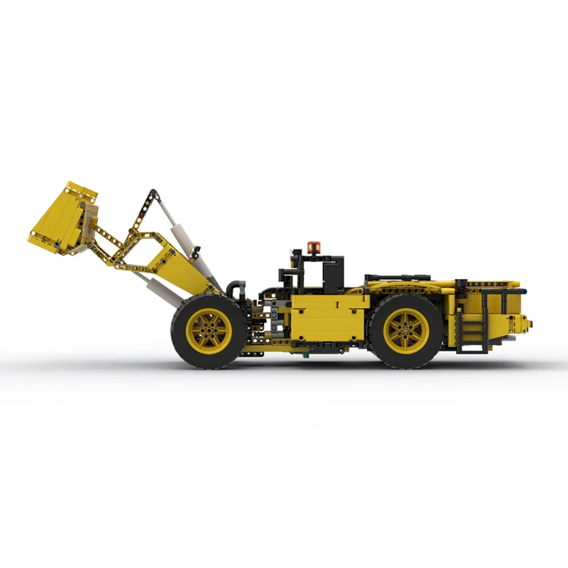 Urban Engineering Vehicle Collection Series Underground Mining Loader Model Building Blocks Expert Educational Toys Kids Bricks