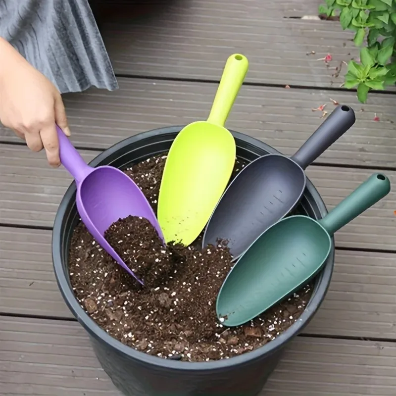 1Pc Gardening shovel Soil shovel Succulent soil spoon Balcony vegetable digging shovel Gardening flower loosening tools