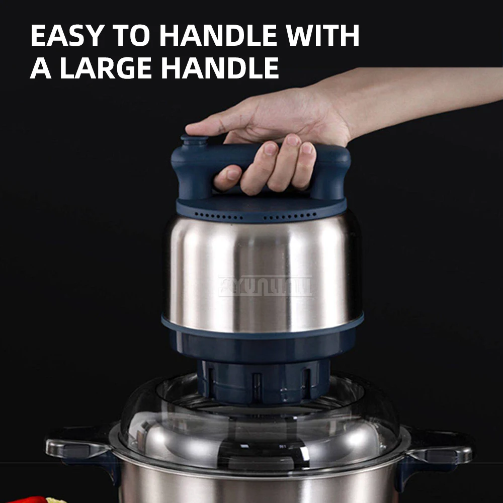 10L Meat Grinder 1500W Large Capacity Meat Mashing Machine Kitchen Moledora De Carne Processador De Alimentos Triturador