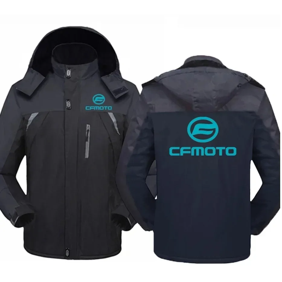 Nowa zimowa kurtka CFMOTO z logo, wiatroodporna, wodoodporna, ciepła, outdoorowa, odporna na zimno, odzież górnicza, wysokiej jakości płaszcze — 2