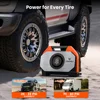 ETENWOLF VORTEX S6 휴대용 공기 압축기 100% 듀티 사이클 및 듀얼 실린더 19200 mAh 자동차 타이어 팽창기 자전거 펌프 공기 펌프 3