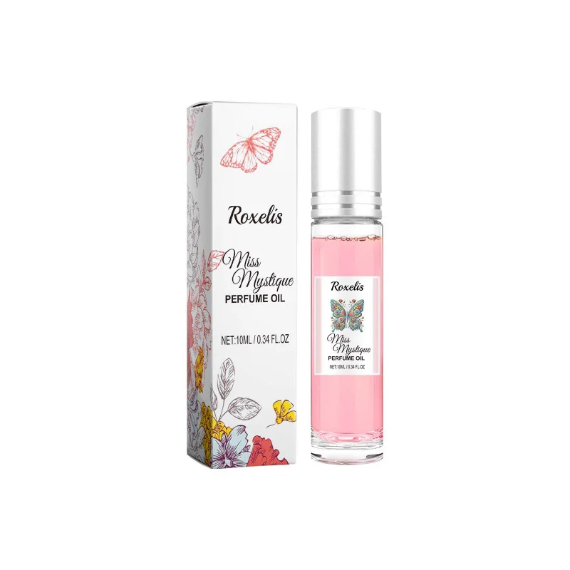 Roxelis Roll-on rose perfume Portable small bottle perfume, charming and attractive, naturally fresh and long-lasting