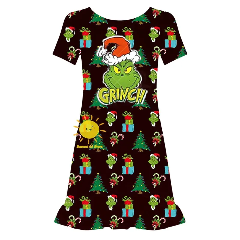 DY20Kids การ์ตูนสัตว์ประหลาดสีเขียวซานต้าเครื่องแต่งกายคอสเพลย์จั๊มสูทหน้ากากถุงมือชุดสำหรับชายคริสต์มาสฮาโลวีนคอสเพลย์เครื่องแต่งกาย