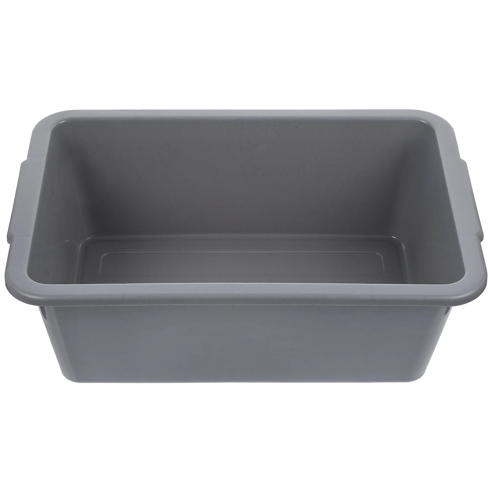 

Plastic Rectangular Commercial Bus Tub Sturdy Multipurpose Storage Basin Tub with Handles for Home Restaurant