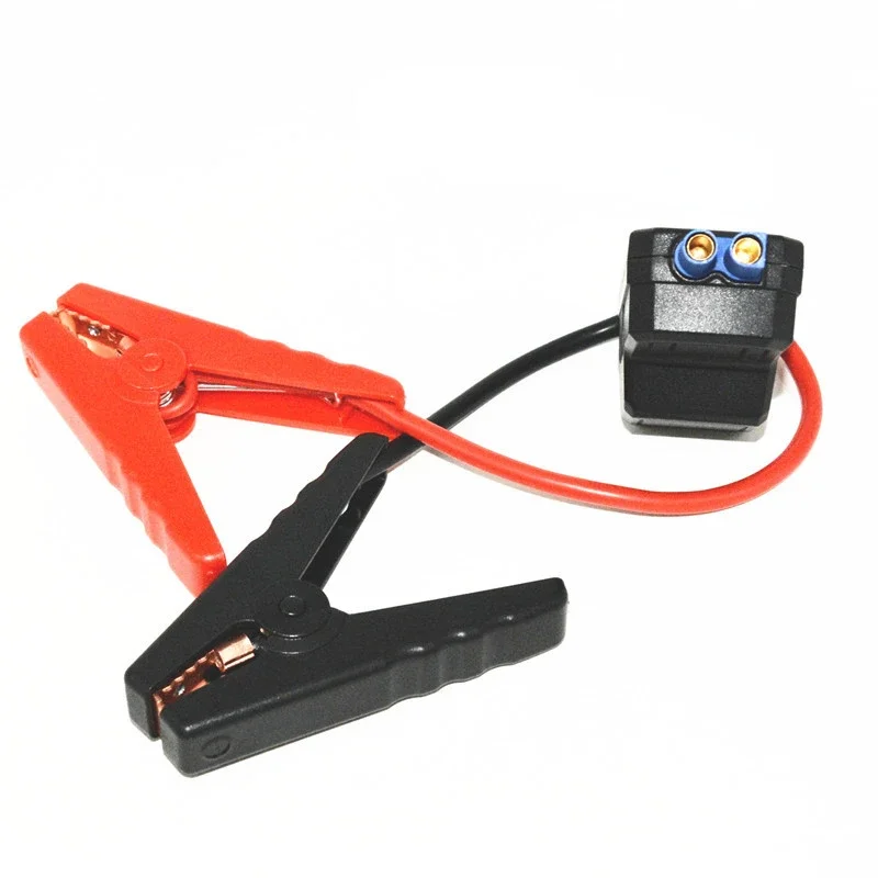 1X 12V 200A Intelligent Booster Cable Smart EC5 Connector Car Truck Emergency Jump Starter Alligator Clamps Clip