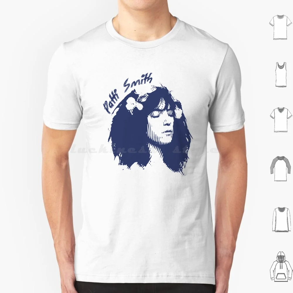 Patti Smith T Shirt Big Size 100% Cotton Patti Smith Horses Dream Of Life Album Twelve Album Banga Album Gone Again Album