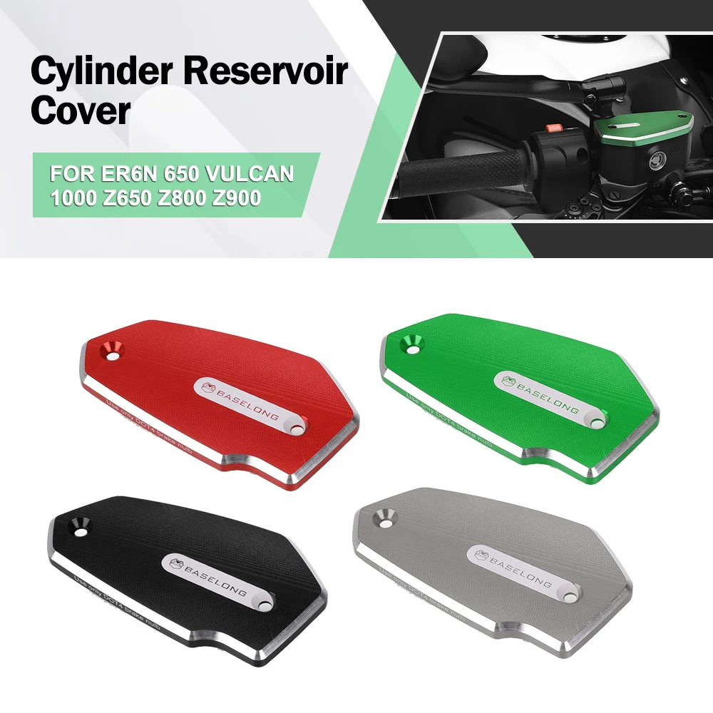 Front Brake Reservoir Fluid Tank Cover Oil Cap For Kawasaki Z650 Z800 Z900 Z650RS ER6N ER6F NINJA 650 VULCAN S VERSYS 650 1000
