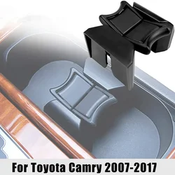 For Toyota Camry 2007-2017 Drink Cup Holders Clip limiter Insert Car Front Center Console Bottle Organizer Dual Hole Divider
