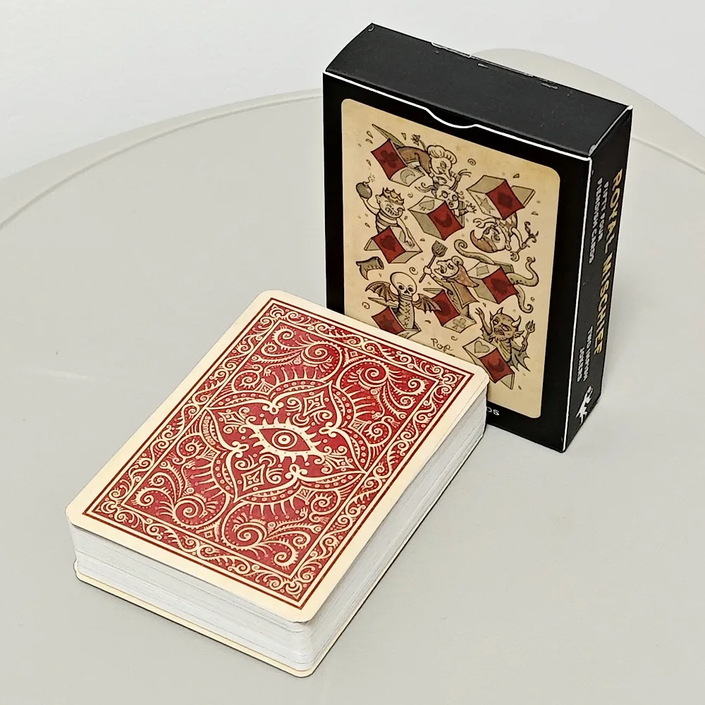 Royal Mischief Transformation Playing Cards Full Set Oracle Deck Printed on Double Embossed Cardstock 9*6cm 54 Pcs Poker Cards