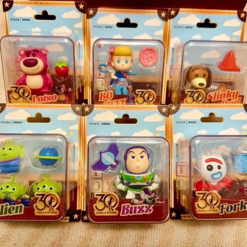  حقيقية قصة لعبة لا نهاية لها سلسلة 30th صندوق أعمى معلق بطاقة الطنانة صندوق غامض Lightyear وودي جيسي نموذج هدية ل #5