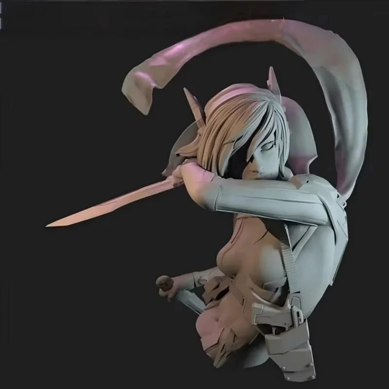

Sexy Female Assassin Bust Resin Model Kit Figure Gk Micro Miniature 3d Printed White Model Toy Unassembled And Unpainted
