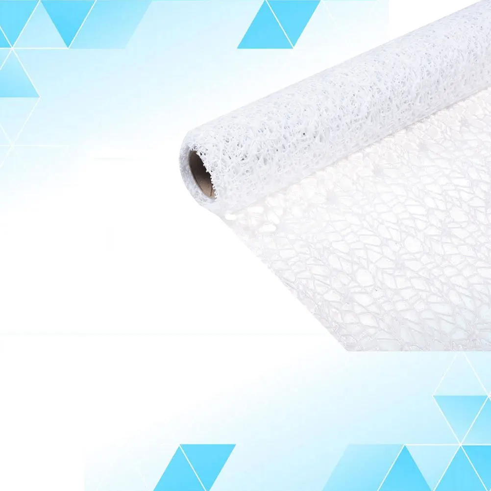 

Jacquard Net Gauze Roll Bright Color DIY Handmade Yarn Charm Curtain Backdrop Wedding Gift Wrap School Craft Decoration Mesh