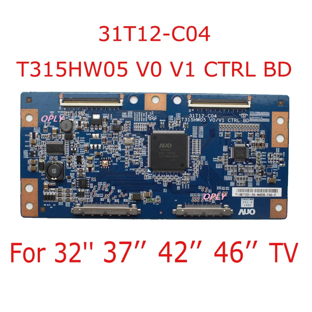 

A T Con Board T315HW05 V0 V1 CTRL BD 31T12-C04 for TV Replacement Board OriginalFree Shipping Product 31T12-C04 T315HW05 V0 V1