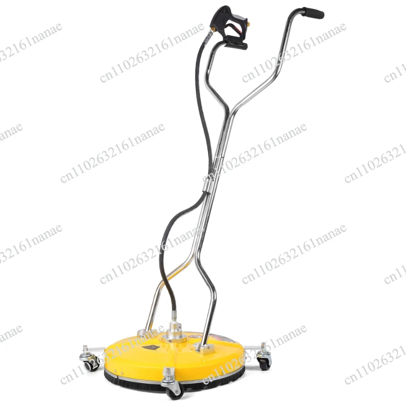 Hand push 21 inch high pressure disc floor washer, road cleaning disc high pressure washer