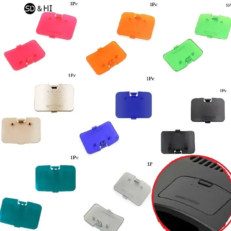Ricambio Jumper Pak Memory Expansion coperchio coperchio parte per Nintend 64 per N64