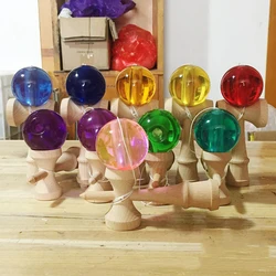 Crystal Ball Kendama Toy Professional Kendama Skillful Juggling Ball Education Traditional Game Toy For Children