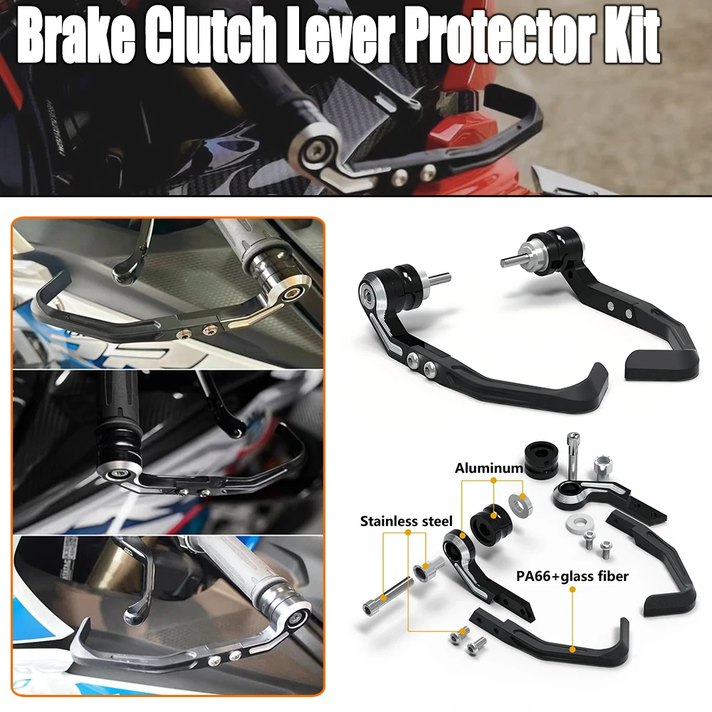 

Clutch Handlebar Protector lever guard For S1000R S1000RR HP4 M1000RR 2013-2023 Brake And Clutch Lever Protector Kit