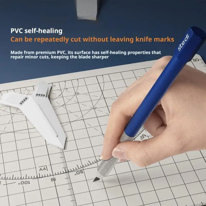 Manual Craft Cutting Board in Reversible PVC for Model Making, Paper Trimming, Quilting Projects and Desk Work M4YD