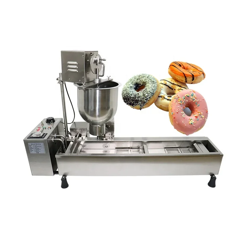 Commercial Automatic Donut maker and fryer machine with factory price