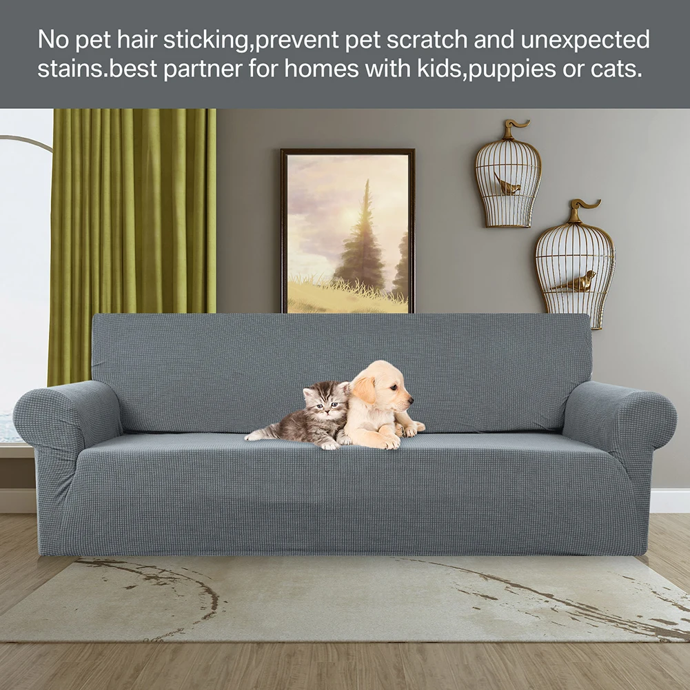 Stretch Jacquard Sofa Cover 8