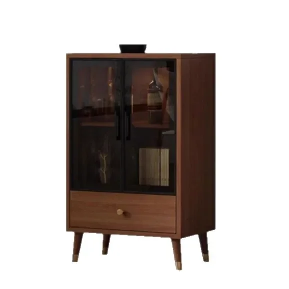 غرفة معيشة، خزانة مشروبات، منزلية، طراز صيني، حديث، وجبة خفيفة، خزانة جانبية، زجاج، متكامل #1