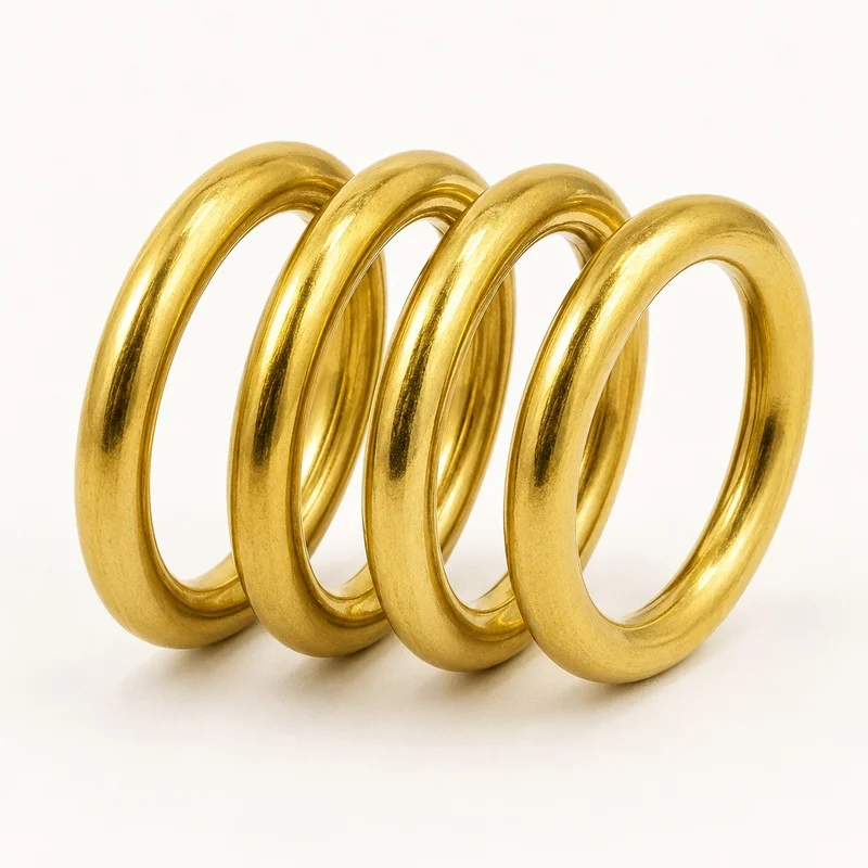 Deepeel 2-10Pcs 8-51mm Brass O Ring Buckle Leather Bag Strap Connector Round Rings Hardware Purse Handle Loop DIY Accessories